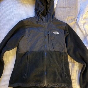 The North Face Denali Hoodie Jacket, Size Medium, TNF Black